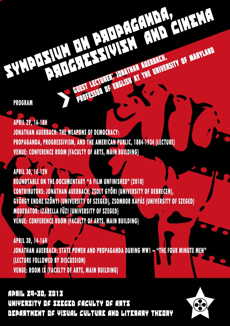 Symposium on Propaganda, Progressivism, and Cinema

